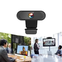 Webcam with built-in high resolution microphone