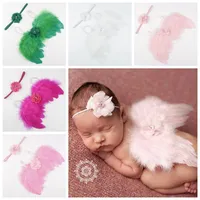 Children's angel wings with a headband