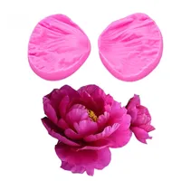 Silicone peony petals