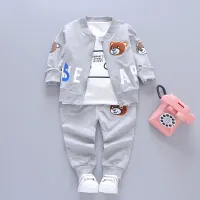 Boys tracksuit set with bomber and teddy bears