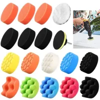 Set of paddles and polishing heads for polishing car paint - 19 pieces