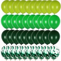 Balony w stylu zielonego safari