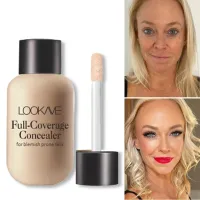 Waterproof liquid corrector with matt full cover for acne, scars and dark circles under the eyes