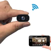 Špionážne kamery Mini kamera 1080P HD Diaľkové sledovanie Detekcia pohybu Širokouhlý videorekordér Monitor kamera (čierna)
