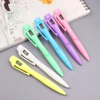 Kuličkové pero s digitálními hodinami - různé barvy