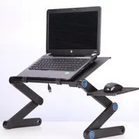 Folding table for laptop