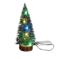 LED karácsonyfa 25 cm többszínű
