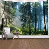 Wall tapestry with nature theme