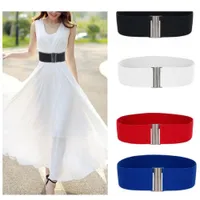 Elastic belt with floell buckle