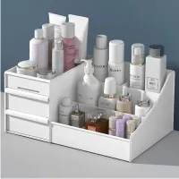 Boîte de rangement cosmétique grande capacité avec tiroirs pour le maquillage