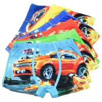 Boxers garçons avec imprimé de voiture - 5 pièces