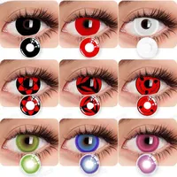 A pair of luxury contact lenses without diopters in different colour options Marquise