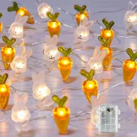 Wielkanocny łańcuch dekoracyjny LED