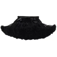 Girl's tulle skirt with draping