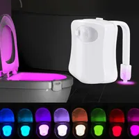 LED cool light in the toilet