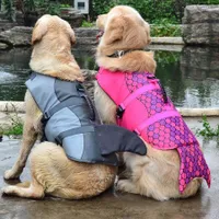 Swimming vest for dogs - shark/mermaid
