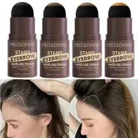 Waterproof powder hair shadow for natural-looking hair edges