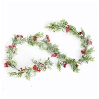 Christmas wreath with artificial needle