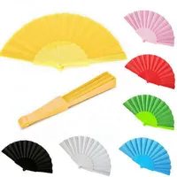 Folding fan for summer in different colours