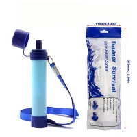 Venkovní filtrační slamka na vodu 1500L: Nouzová zásoba & Kempingové doplňky pro čistou vodu na cestách