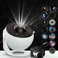 Noua lampă de proiecție Milky Way Globe - 13 filme HD