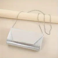 Evening note with minimalist lapel, fashionable elegant telephone bag with removable chain strap