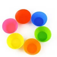 Silicone cupcake moulds