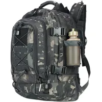 Tactical military backpack Camping backpack Large capacity backpack Tourist backpack with several pockets 65 l Waterproof 53 x 38 x 33 cm Mask pattern