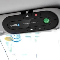 Bluetooth kihangosító az autó napellenzőjéhez