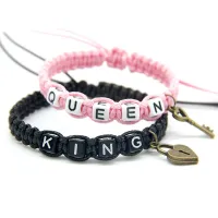 Pair bracelets King - Queen