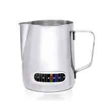 Milk jug with thermometer 600 ml