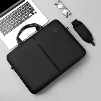 Resistance laptop bag over shoulder