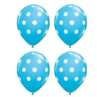 Balloons with dots - 10 pieces