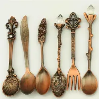 Decorative set of cutlery 6 pcs