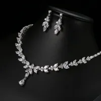 Dámský luxusní set náhrdelník a náušnice