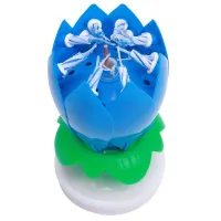 Musical lotus candles - 5 colours