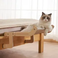 Łatwo czyściona kanapa dla kotów od bawełnianego płótna