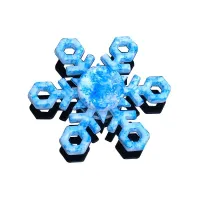 Fidget Spinner Snowflake