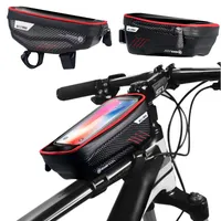 Cycling bag for front bicycle frame