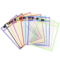 Transparent modern organizational boards for papers and for writing and erasing notes 10 pcs