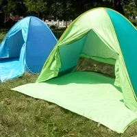 1pc Przenośny namiot plażowy dla 2-3 dorosłych, UPF 50+