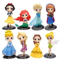 Princess figurines - 8 pcs