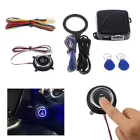 Automatic car alarm and keyless system Push Button Start