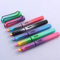 Office / School fountain pen in rainbow colours