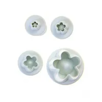 4 pcs Set of flower forms