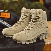 Herren Taktische Militärstiefel, verschleißfest und rutschfest - für Outdoor-Wanderungen und Trekking