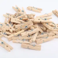 Wooden fixed pegs of wood