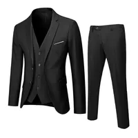 Complete men's suit with vest