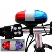 POLICE bicycle alarm, 6 LEDs