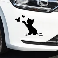 Fashionable cute cat stickers
